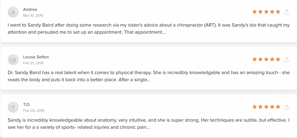 active release techniques treatment oakland chiropractor review