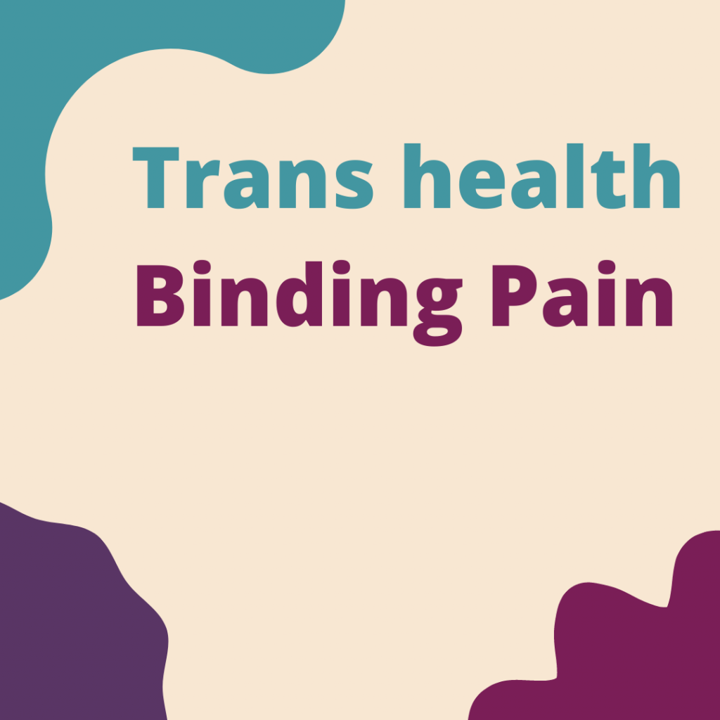 binding pain treatment
