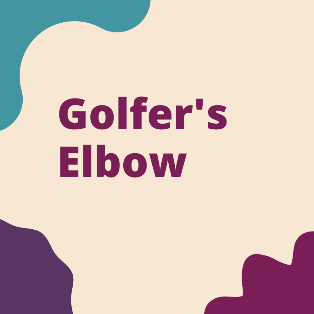 golfers elbow treatment
