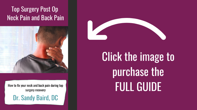 Top surgery neck pain paid guide image